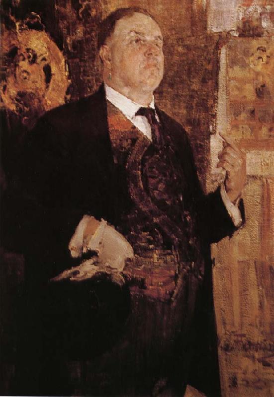 Nikolay Fechin Portrait of Buerlinc china oil painting image